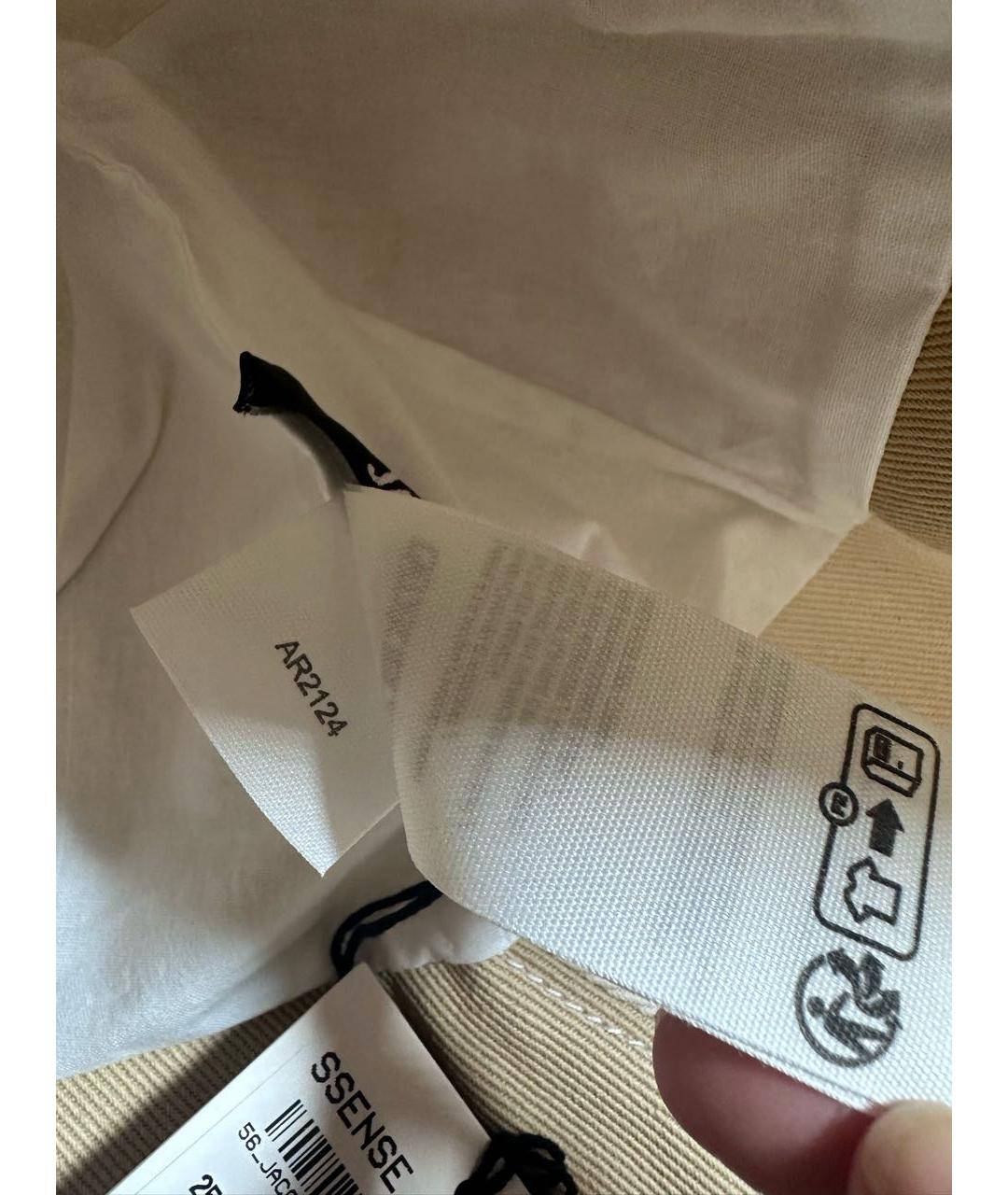 JACQUEMUS Бежевая хлопковая панама, фото 8