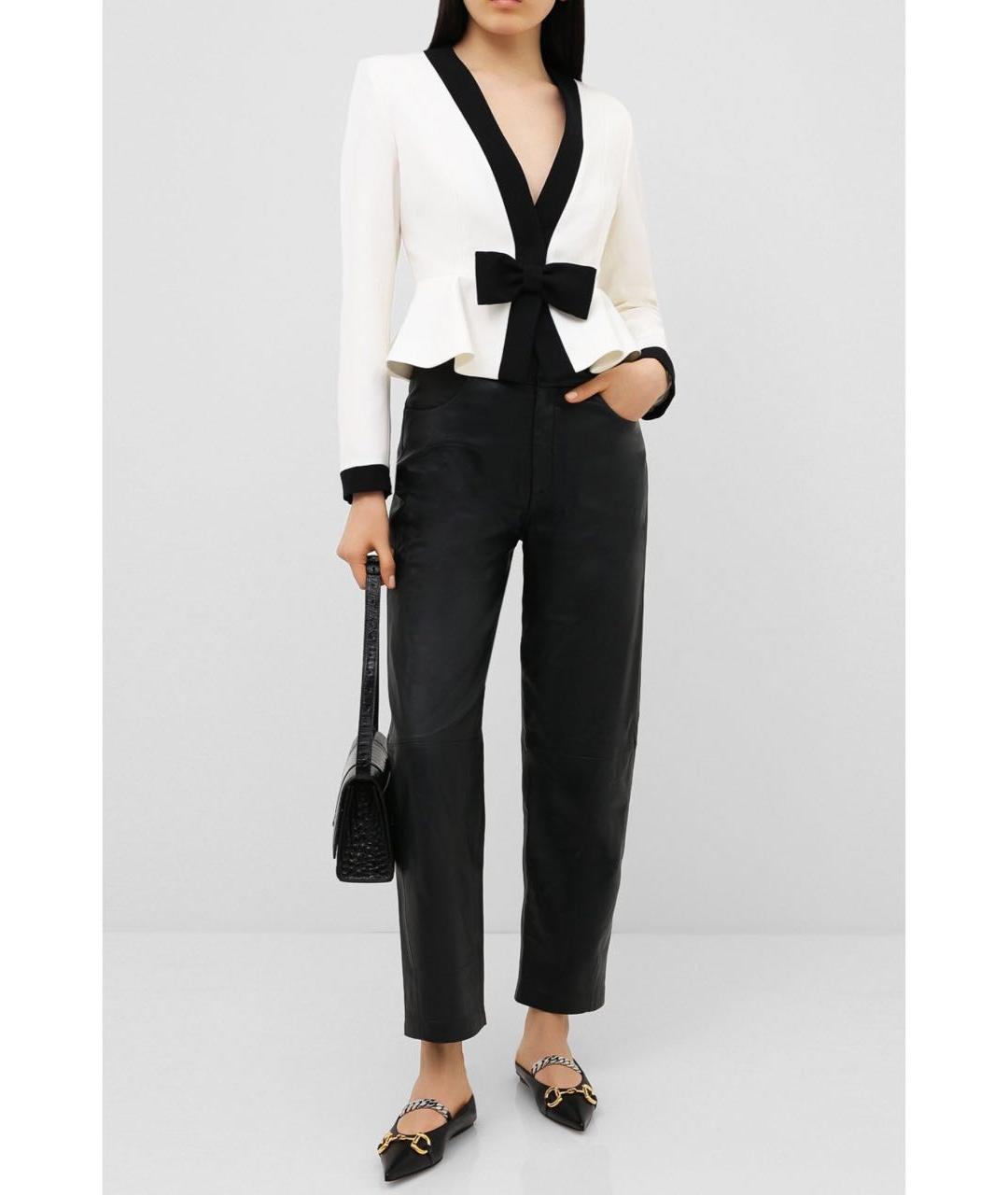 GUCCI Черные кожаные балетки, фото 3