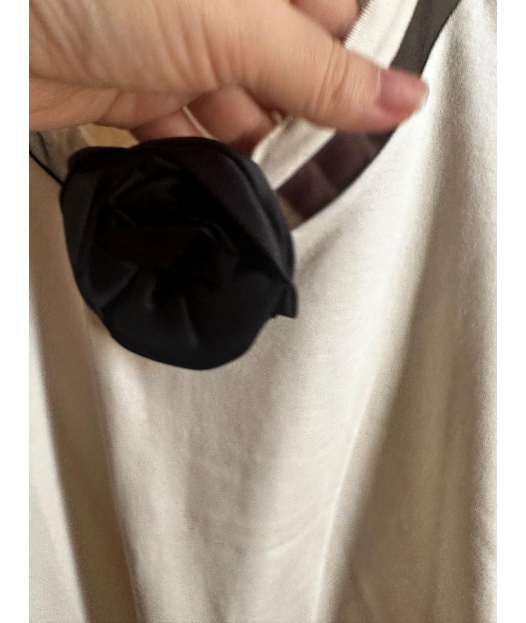 DOLCE&GABBANA Белая хлопковая майка, фото 5