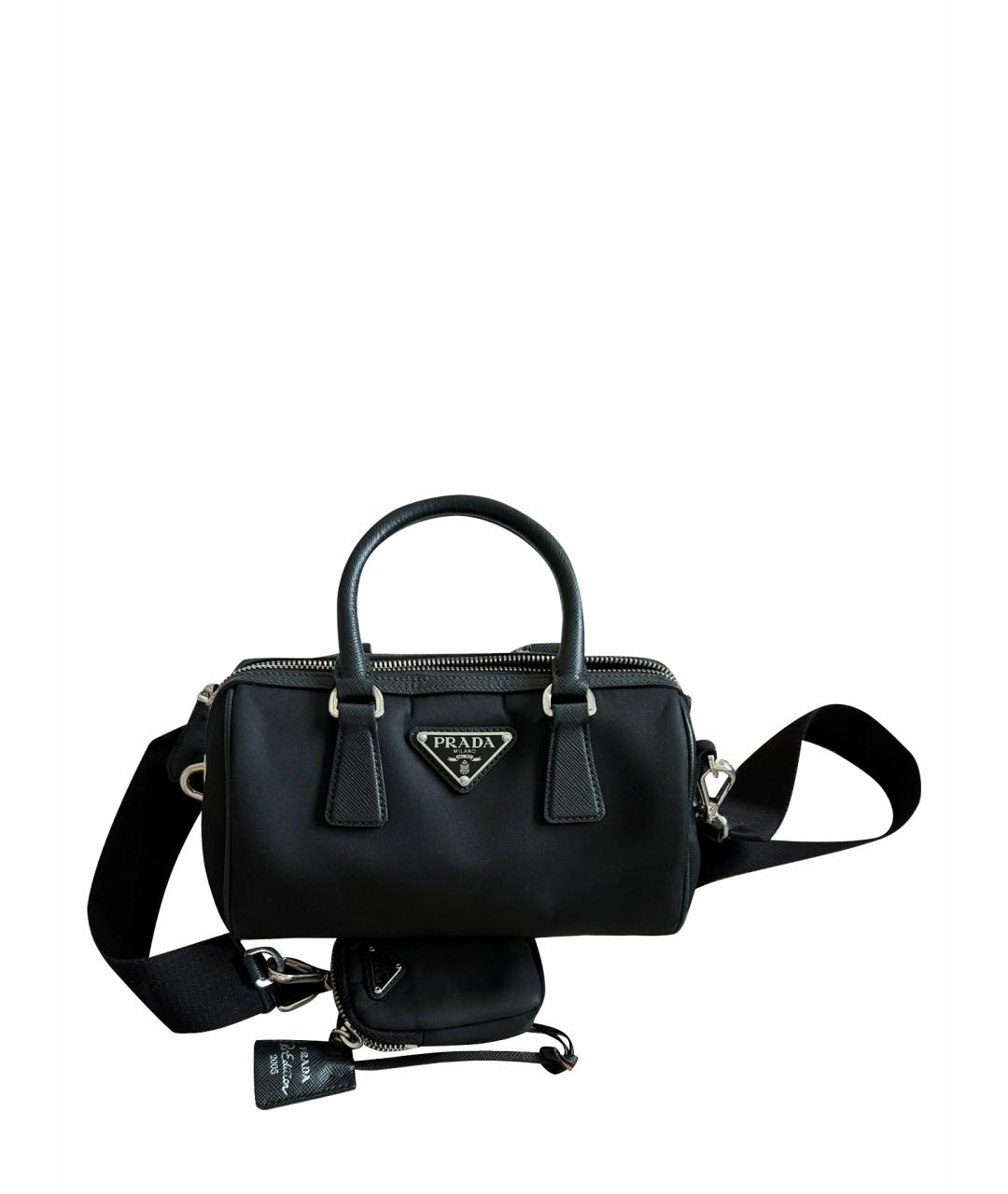 PRADA Черная сумка с короткими ручками, фото 1