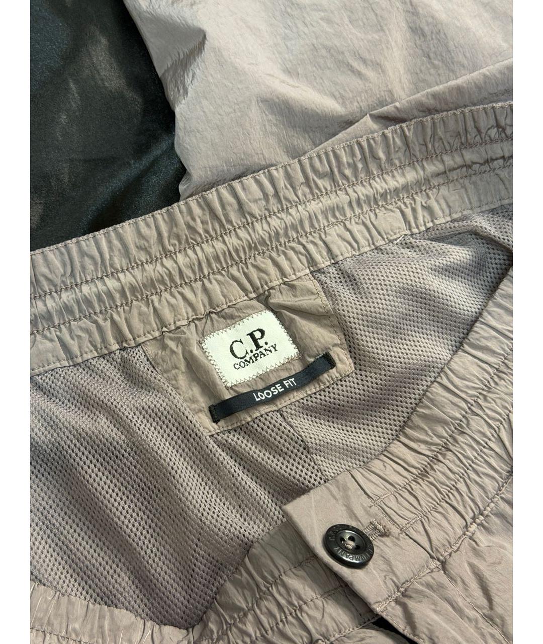 CP COMPANY Серые повседневные брюки, фото 5