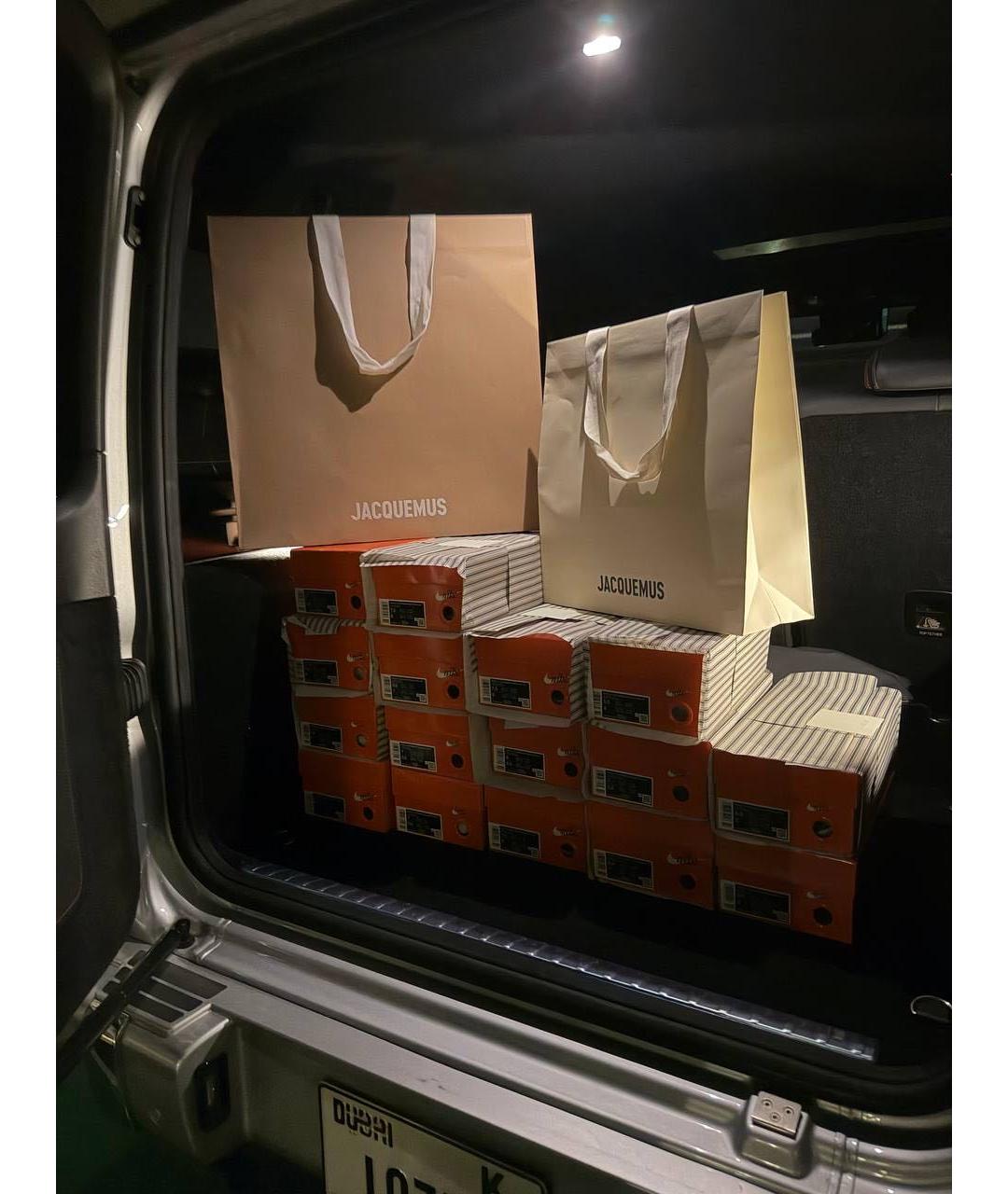 JACQUEMUS Розовые кеды, фото 6