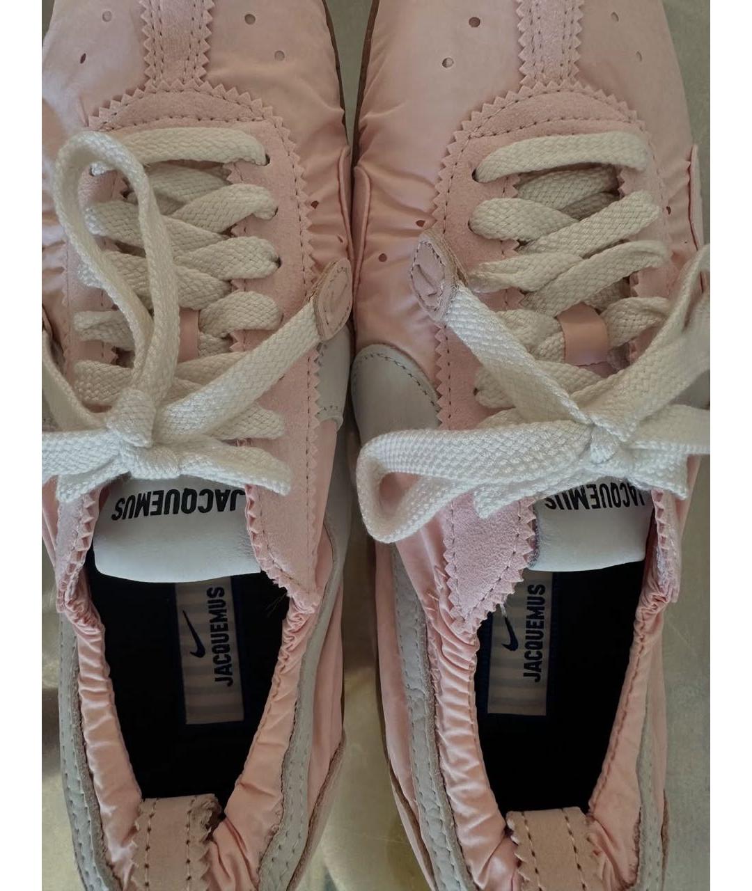 JACQUEMUS Розовые кеды, фото 2