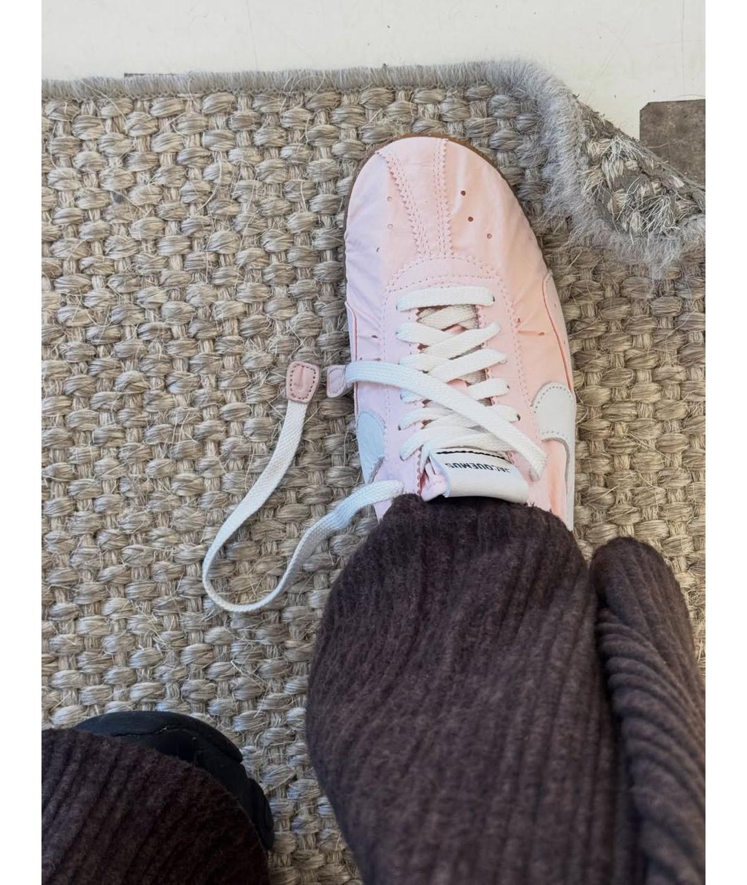 JACQUEMUS Розовые кеды, фото 7