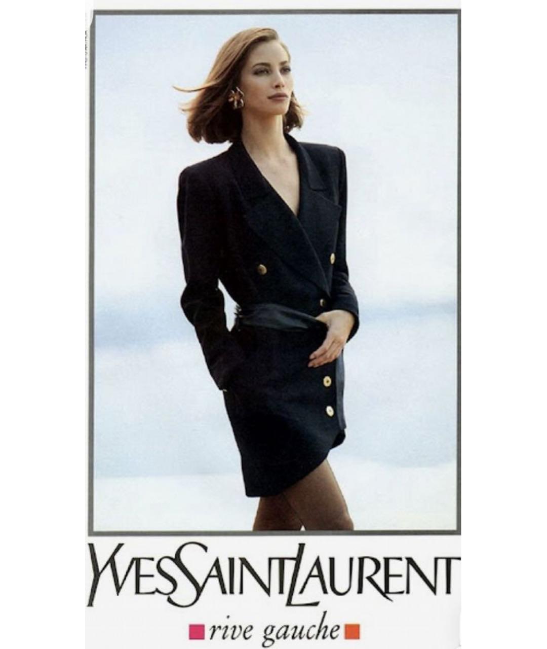 SAINT LAURENT Золотые металлические клипсы, фото 4