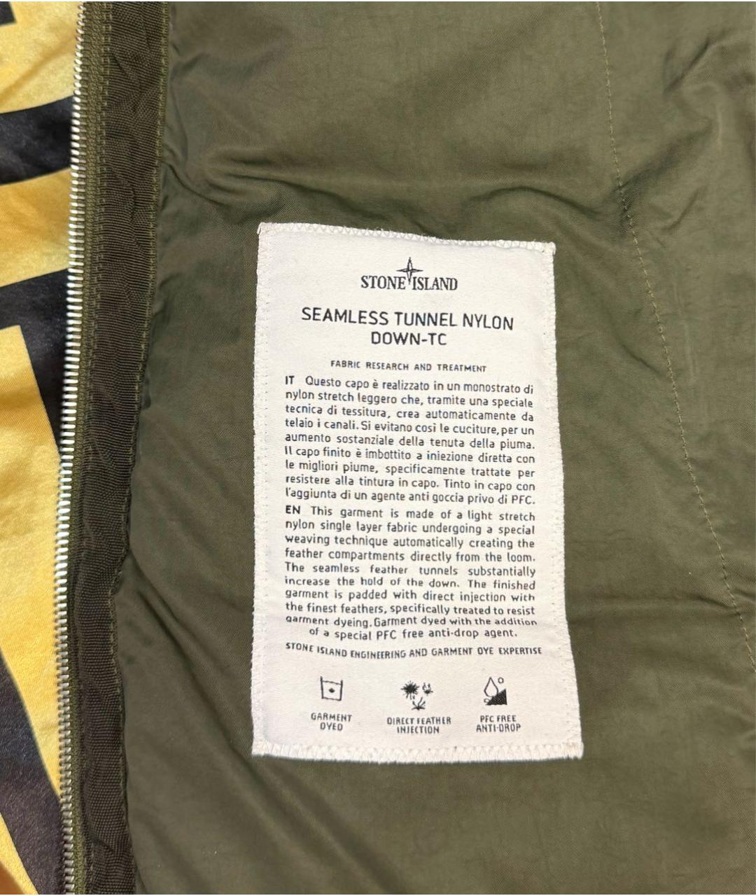 STONE ISLAND Зеленая куртка, фото 6