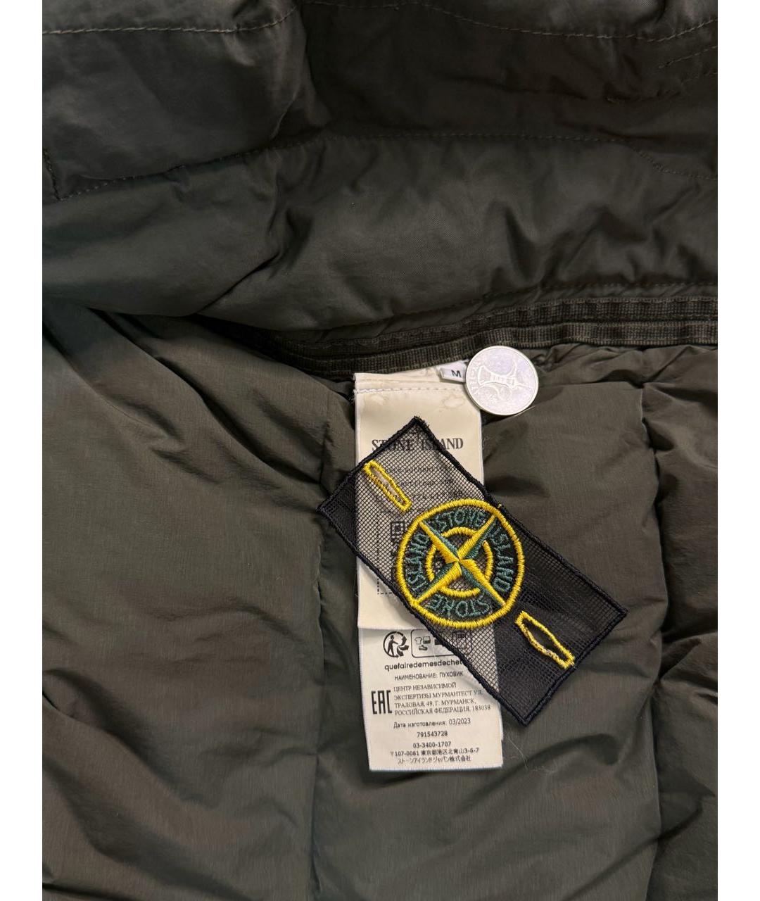 STONE ISLAND Зеленая куртка, фото 8