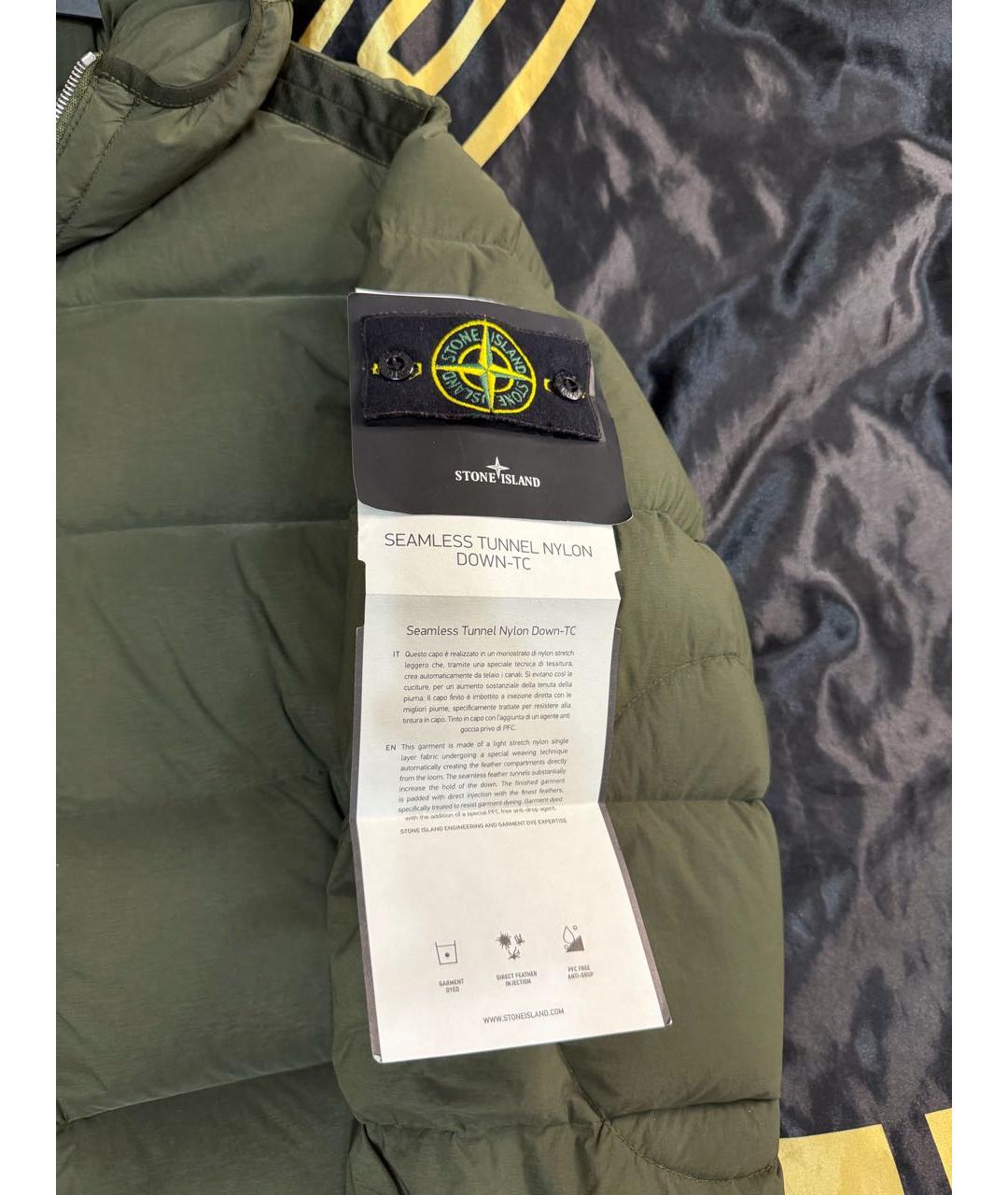 STONE ISLAND Зеленая куртка, фото 5