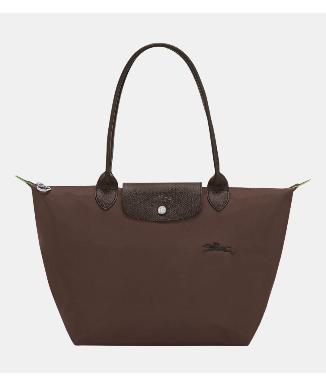 LONGCHAMP Коричневая сумка тоут, фото 9
