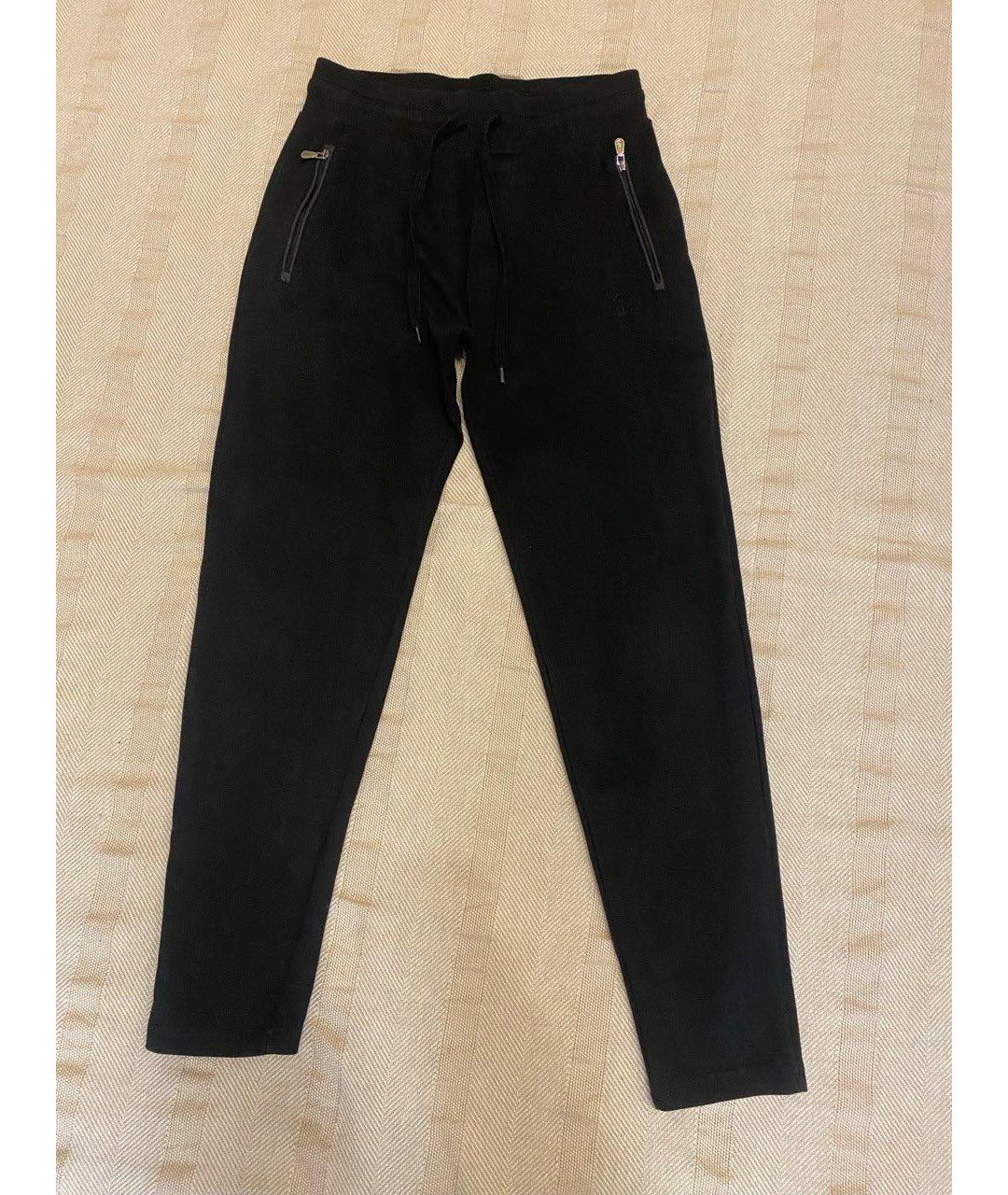 BRUNELLO CUCINELLI Черные хлопковые повседневные брюки, фото 9