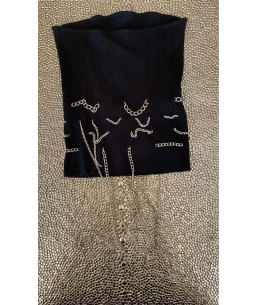 ICEBERG Черный вискозный корсет, фото 6