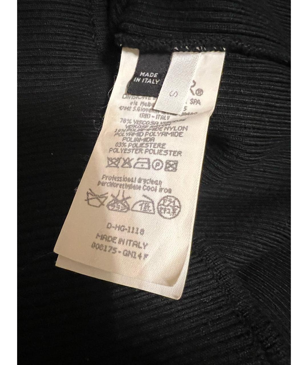 ICEBERG Черный вискозный корсет, фото 4