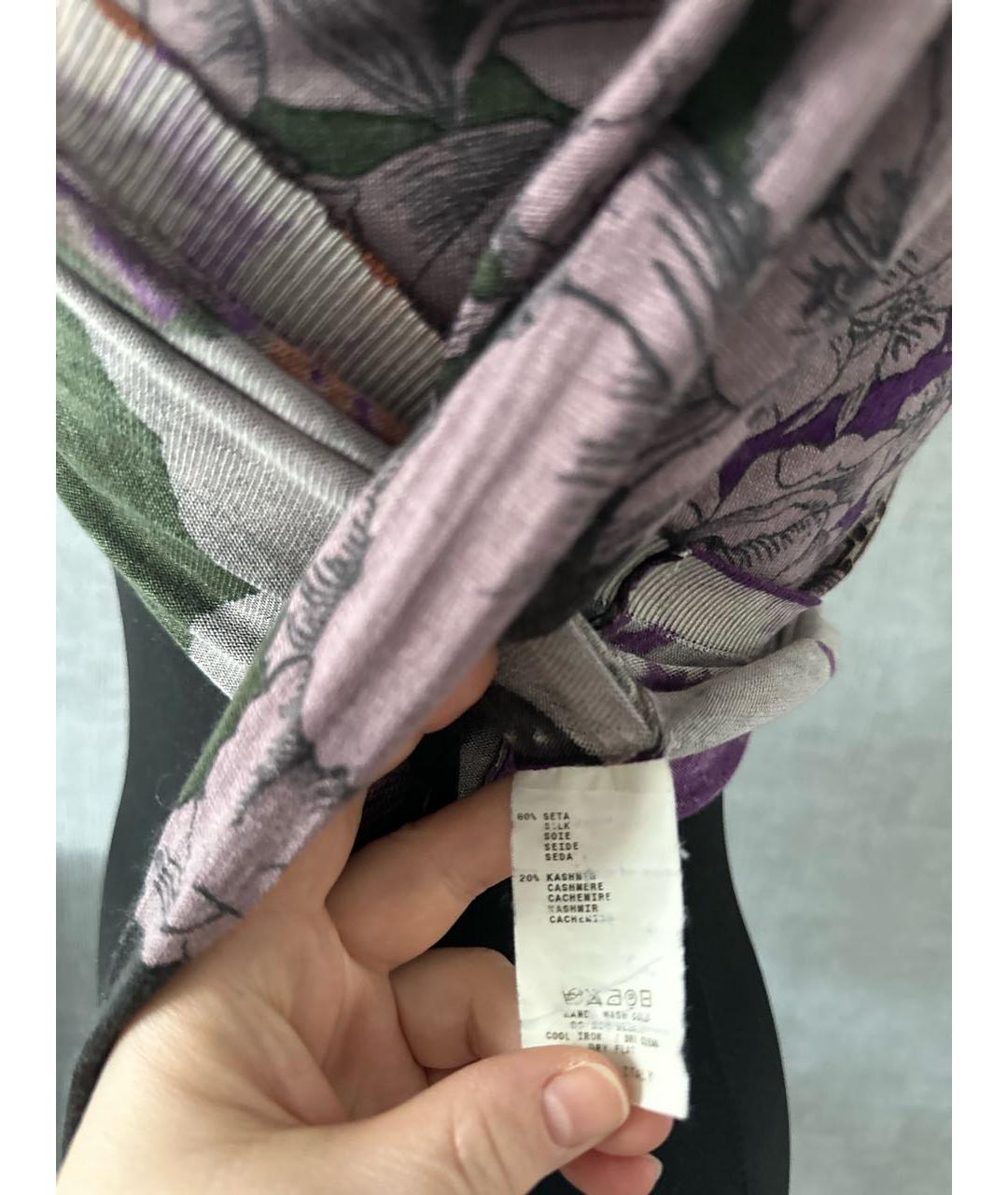 ETRO Зеленая шелковая водолазка, фото 4