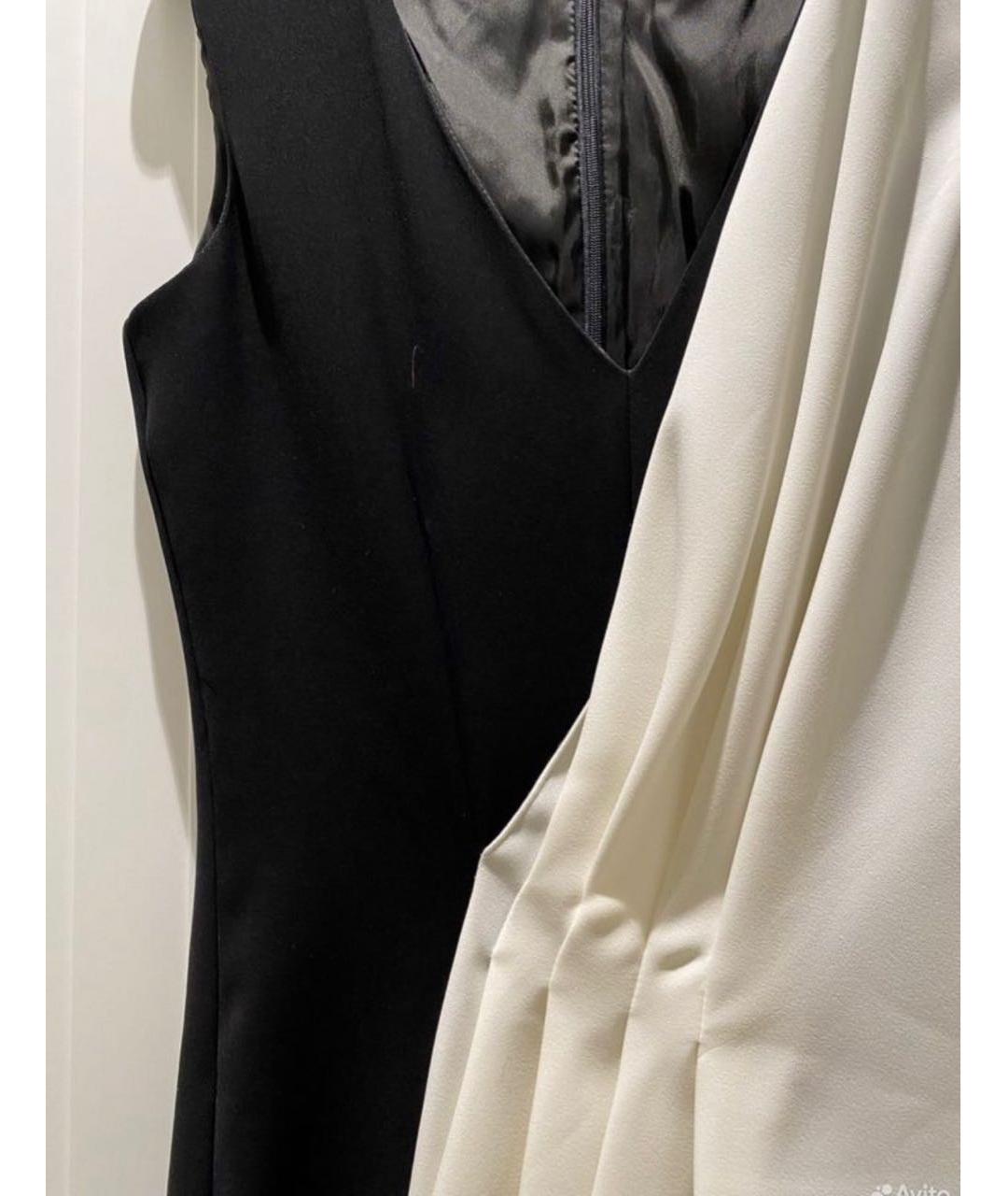 CAROLINA HERRERA Мульти полиэстеровое вечернее платье, фото 4