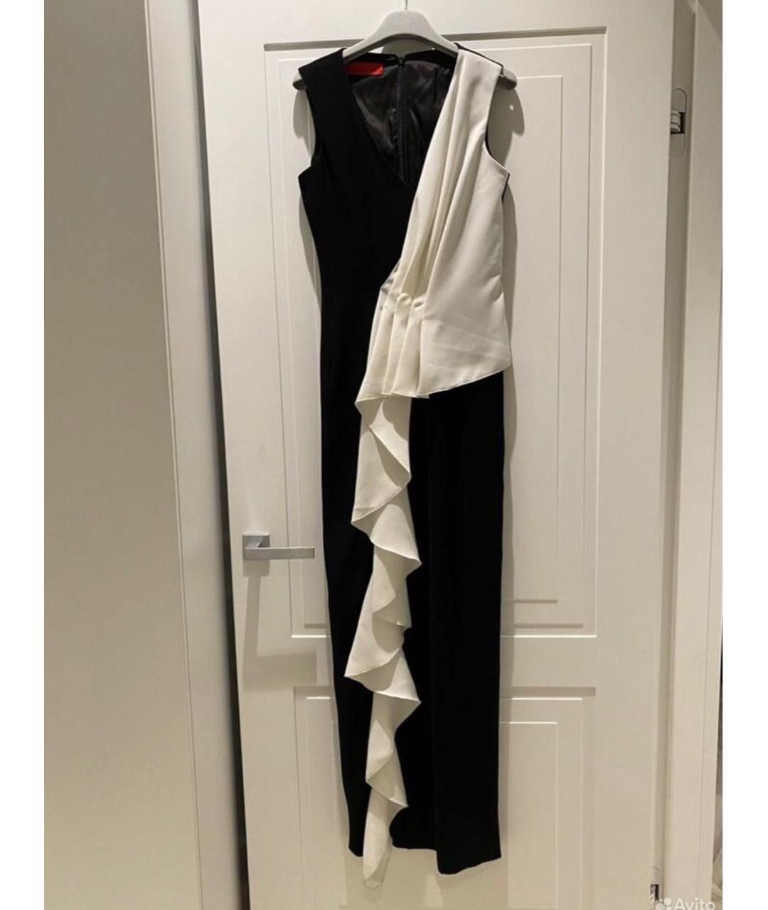 CAROLINA HERRERA Мульти полиэстеровое вечернее платье, фото 8