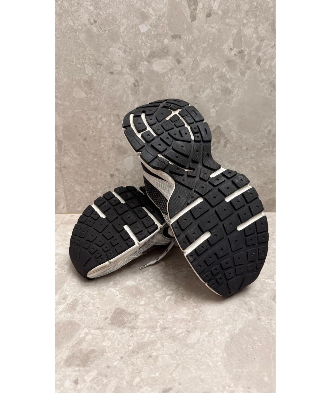 BALENCIAGA Серебряные синтетические низкие кроссовки / кеды, фото 6