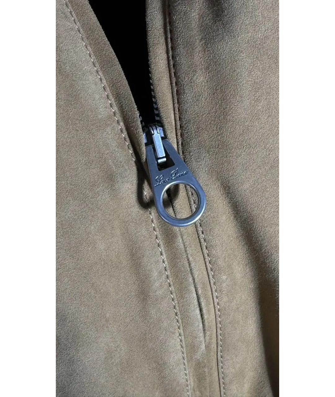 KITON Бежевая полиамидовая куртка, фото 5