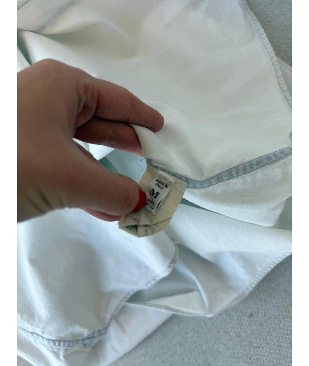 BRUNELLO CUCINELLI Белая кэжуал рубашка, фото 4