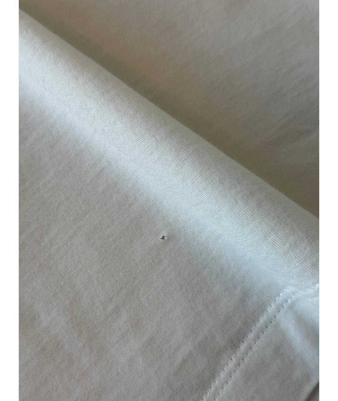 BRUNELLO CUCINELLI Белая футболка, фото 8