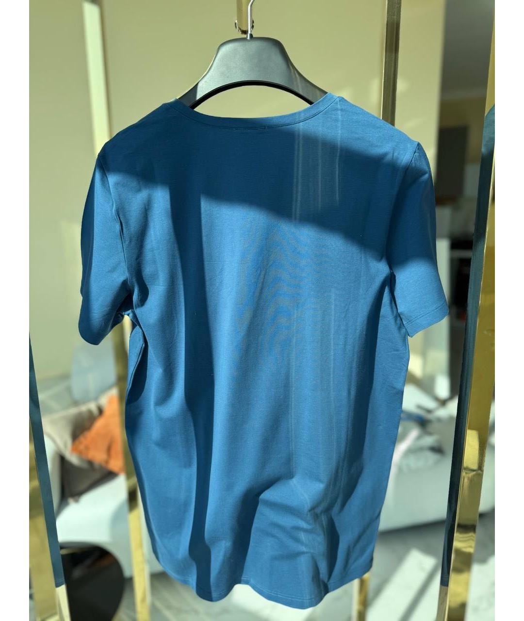 HANRO Синяя футболка, фото 2