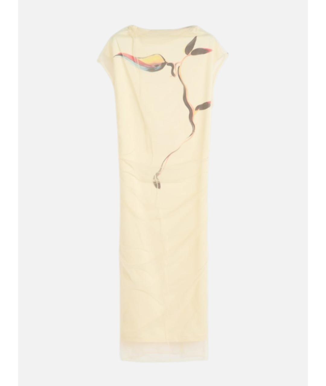 SPORTMAX Мульти полиамидовое повседневное платье, фото 5