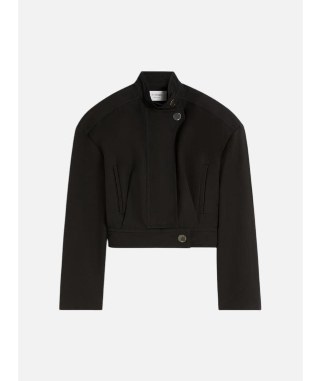 SPORTMAX Черная хлопковая куртка, фото 6