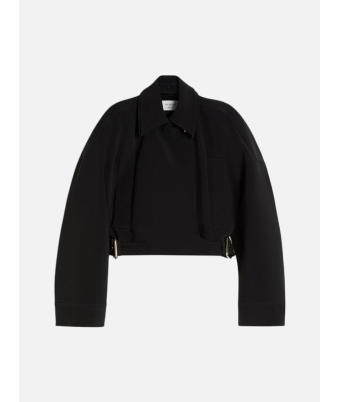 SPORTMAX Черная вискозная куртка, фото 6