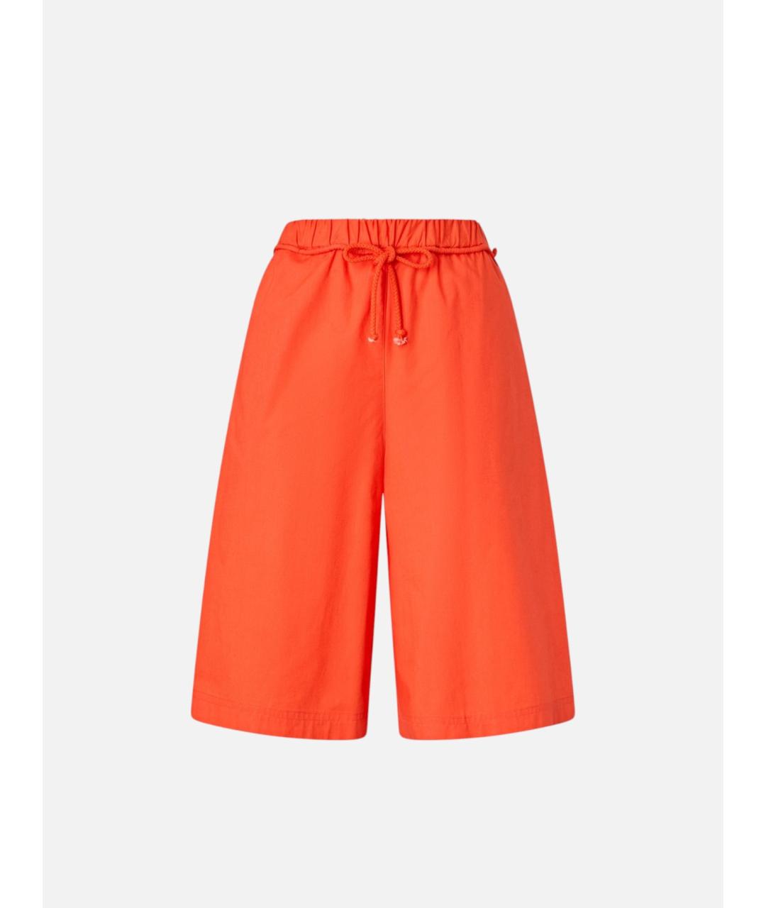 PINKO Красные хлопковые шорты, фото 3