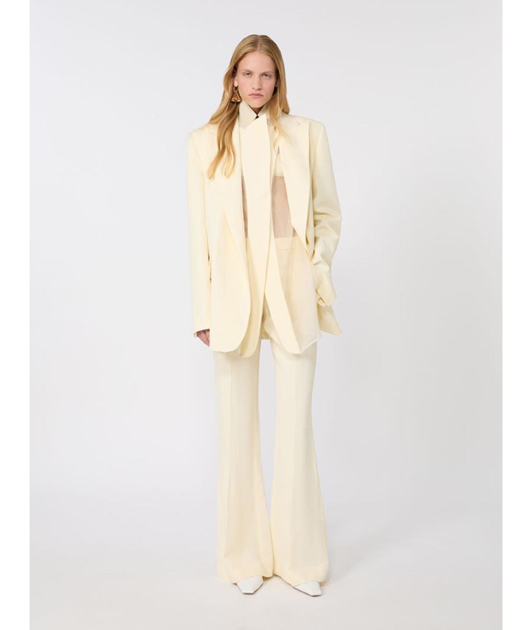 SPORTMAX Вискозные брюки широкие, фото 2