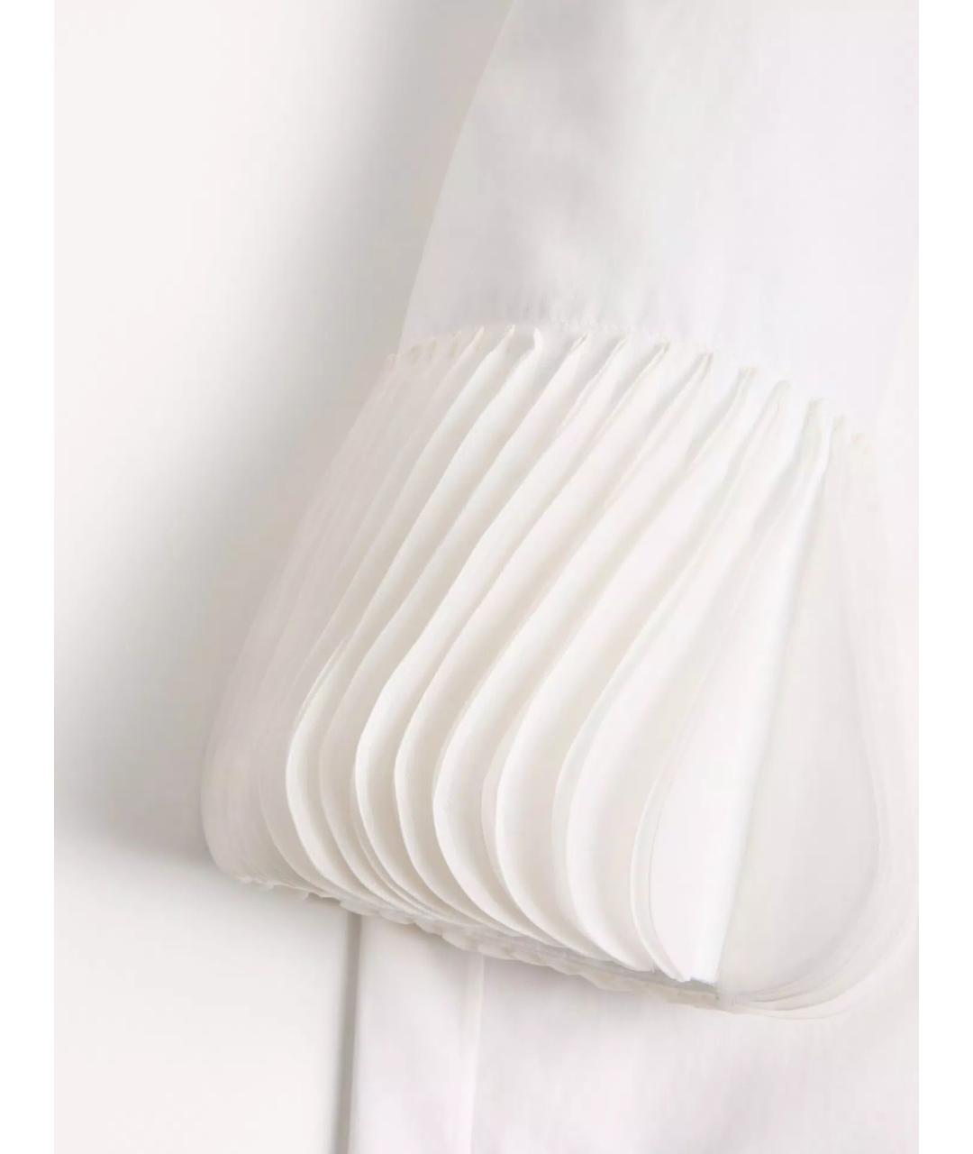 VALENTINO Белая хлопковая рубашка, фото 3