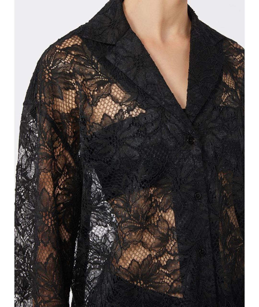 SPORTMAX Черный полиэстеровый жакет/пиджак, фото 4