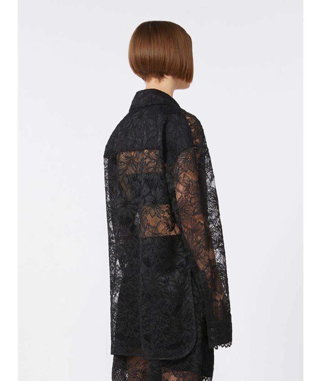 SPORTMAX Черный полиэстеровый жакет/пиджак, фото 3