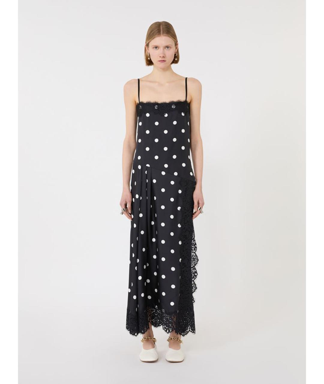 SPORTMAX Мульти шелковое повседневное платье, фото 5