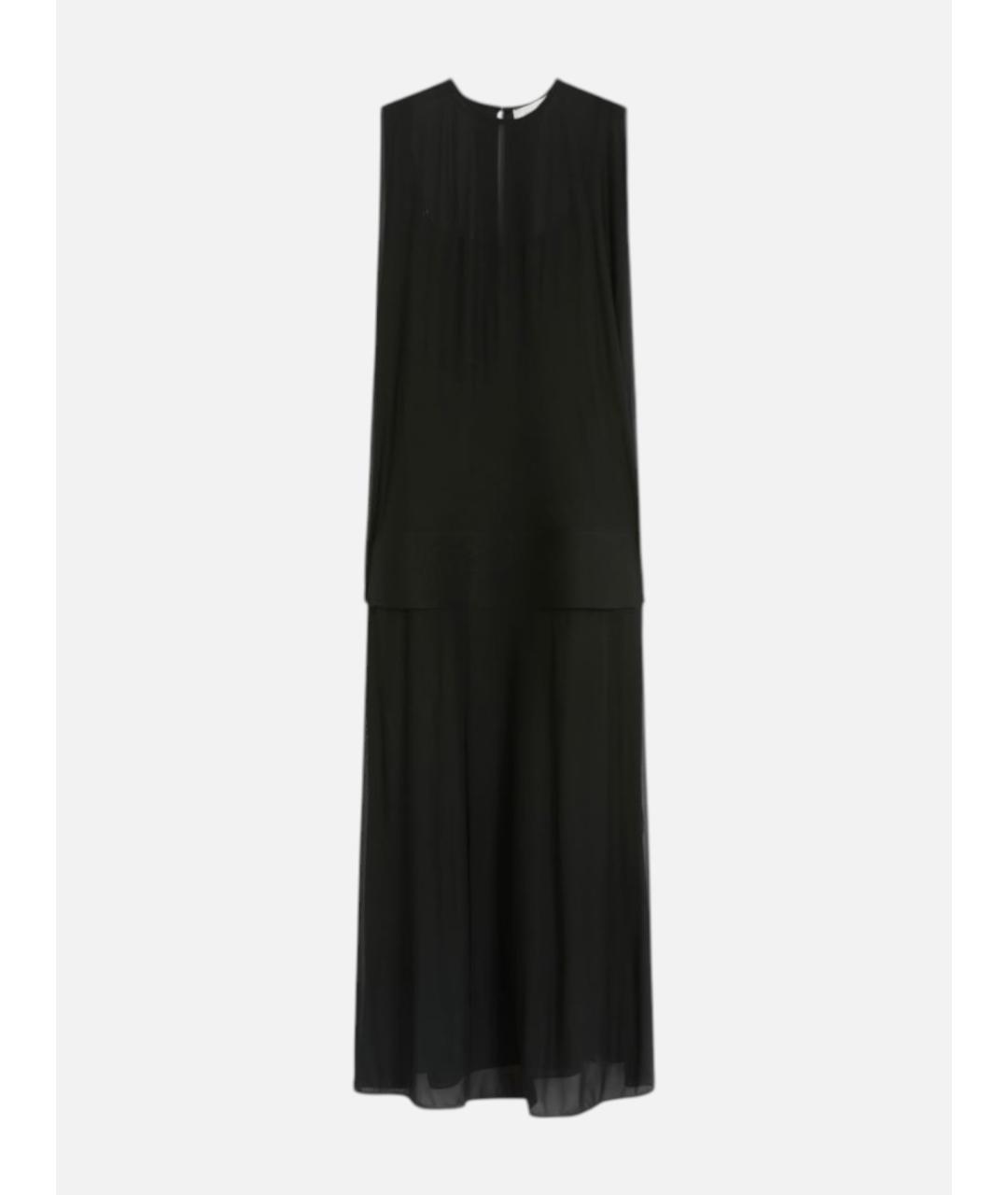 SPORTMAX Черное вискозное повседневное платье, фото 6