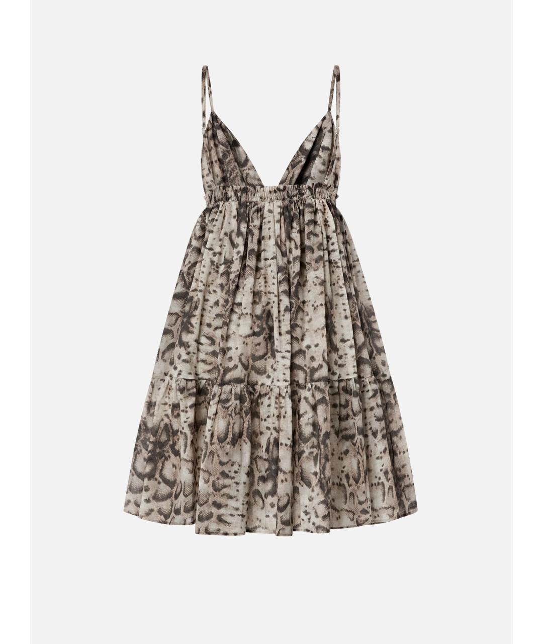 PINKO Мульти хлопковое повседневное платье, фото 6