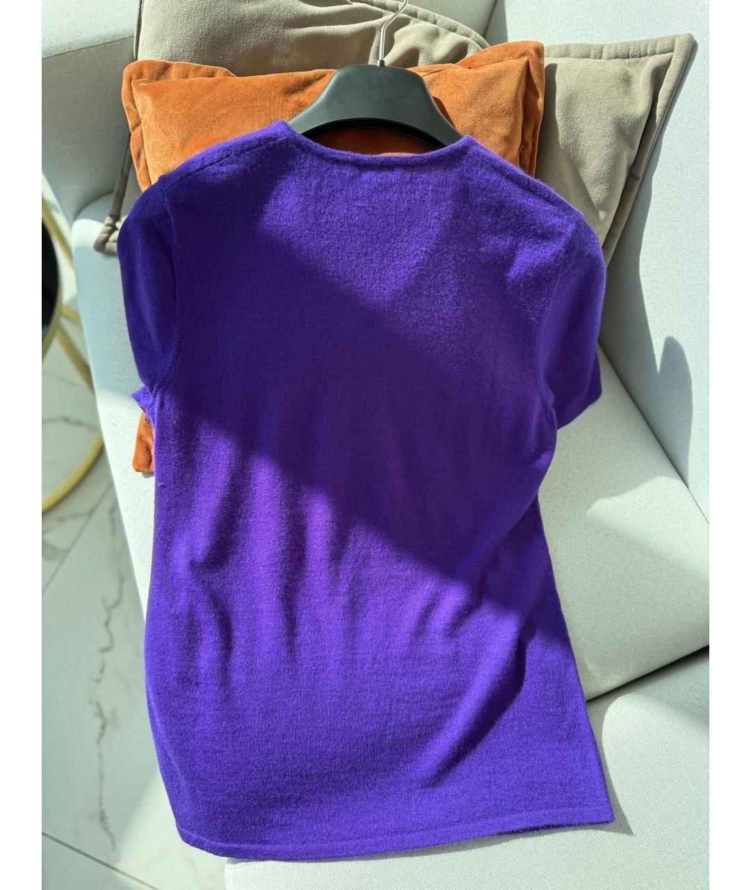 ESCADA Фиолетовая футболка, фото 2