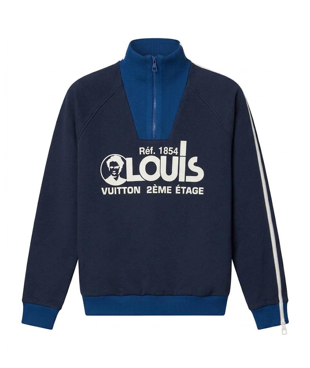 LOUIS VUITTON Темно-синий джемпер / свитер, фото 1
