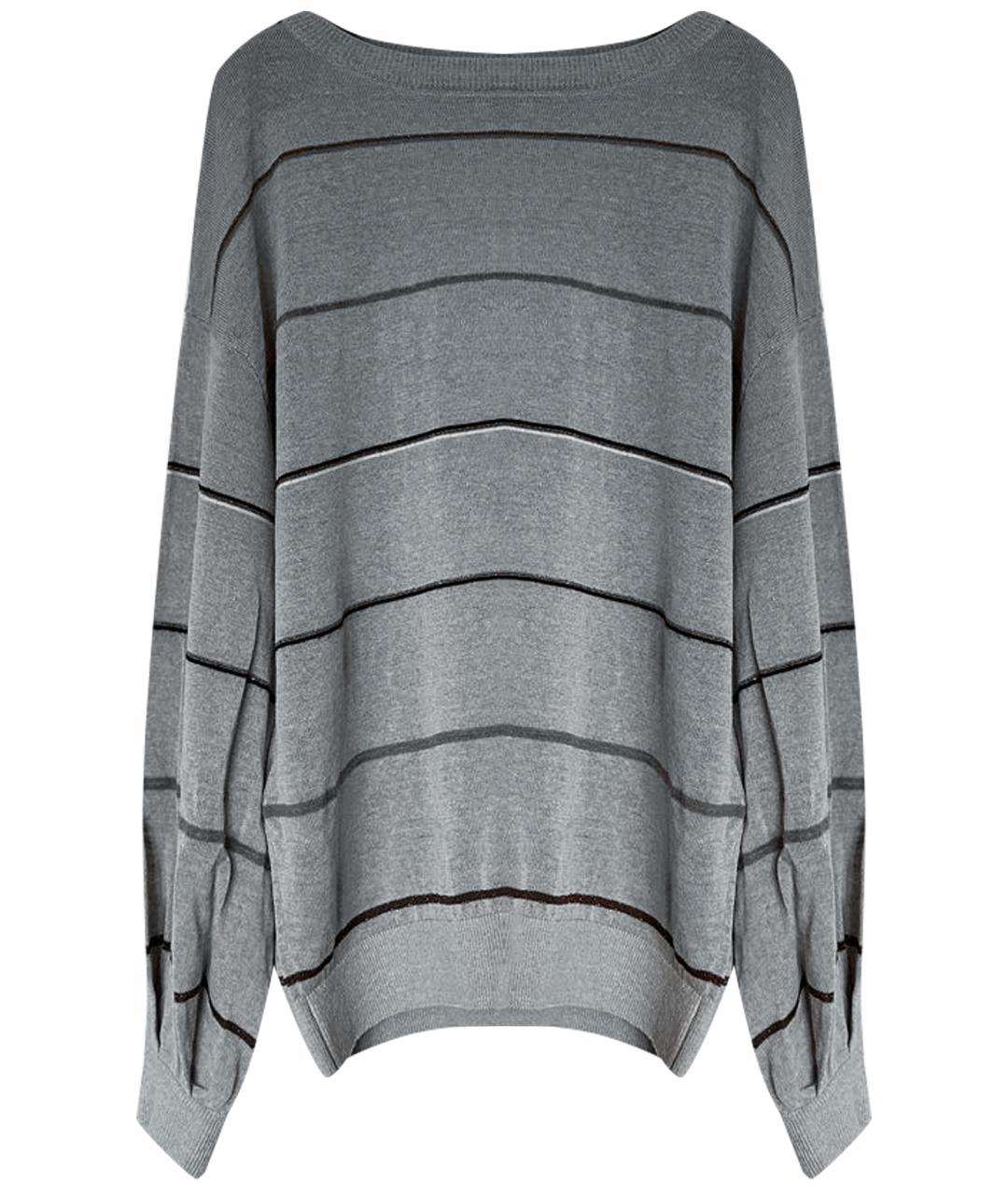 BRUNELLO CUCINELLI Бежевый льняной джемпер / свитер, фото 1