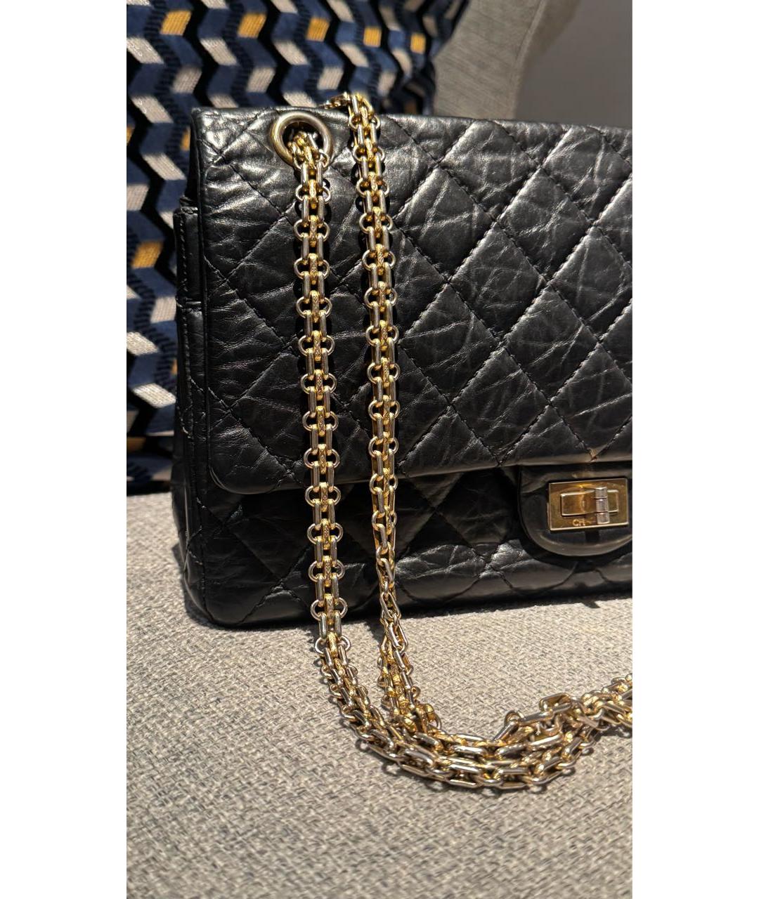 CHANEL Черная кожаная сумка через плечо, фото 2