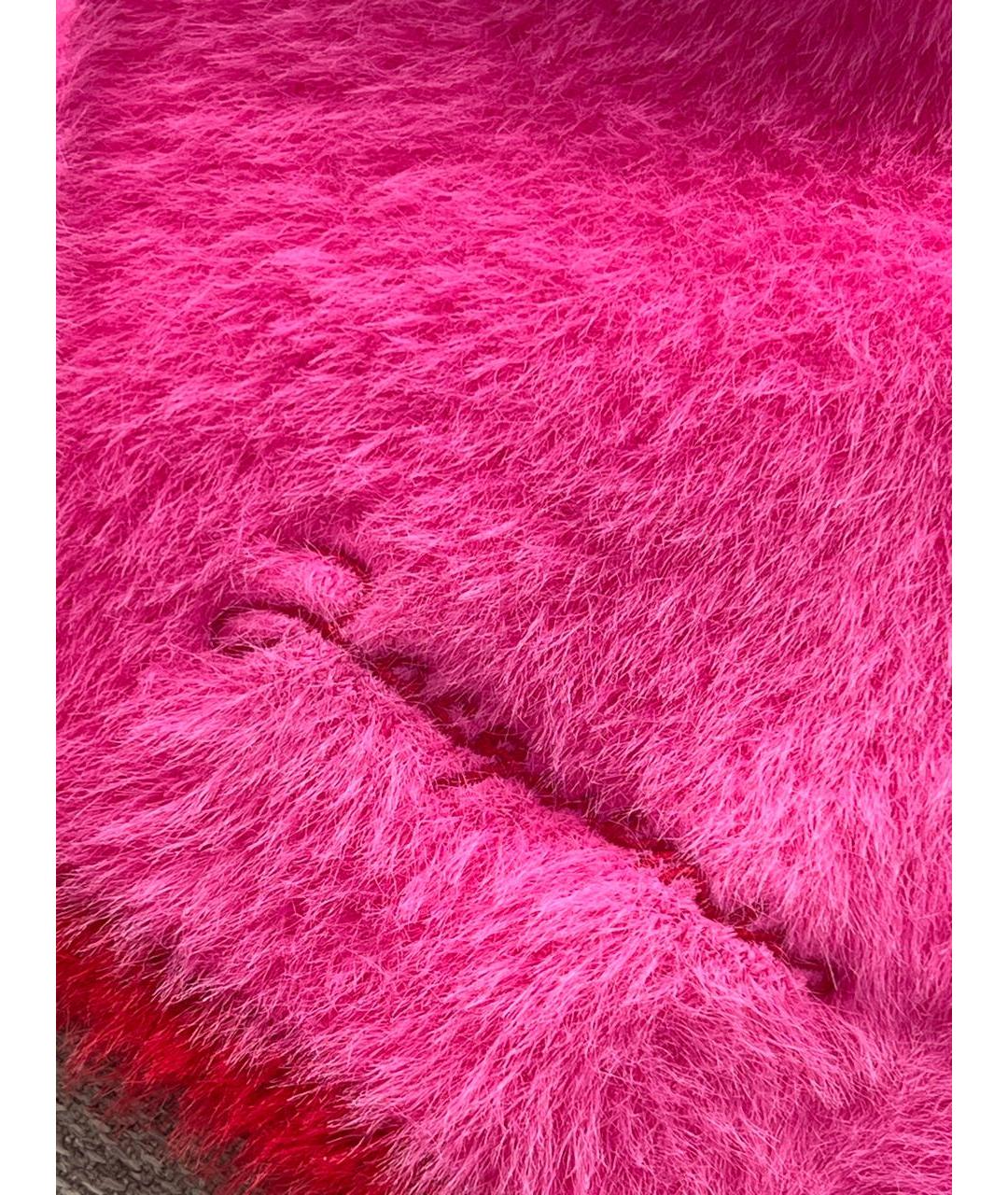 JACQUEMUS Розовый шарф, фото 6