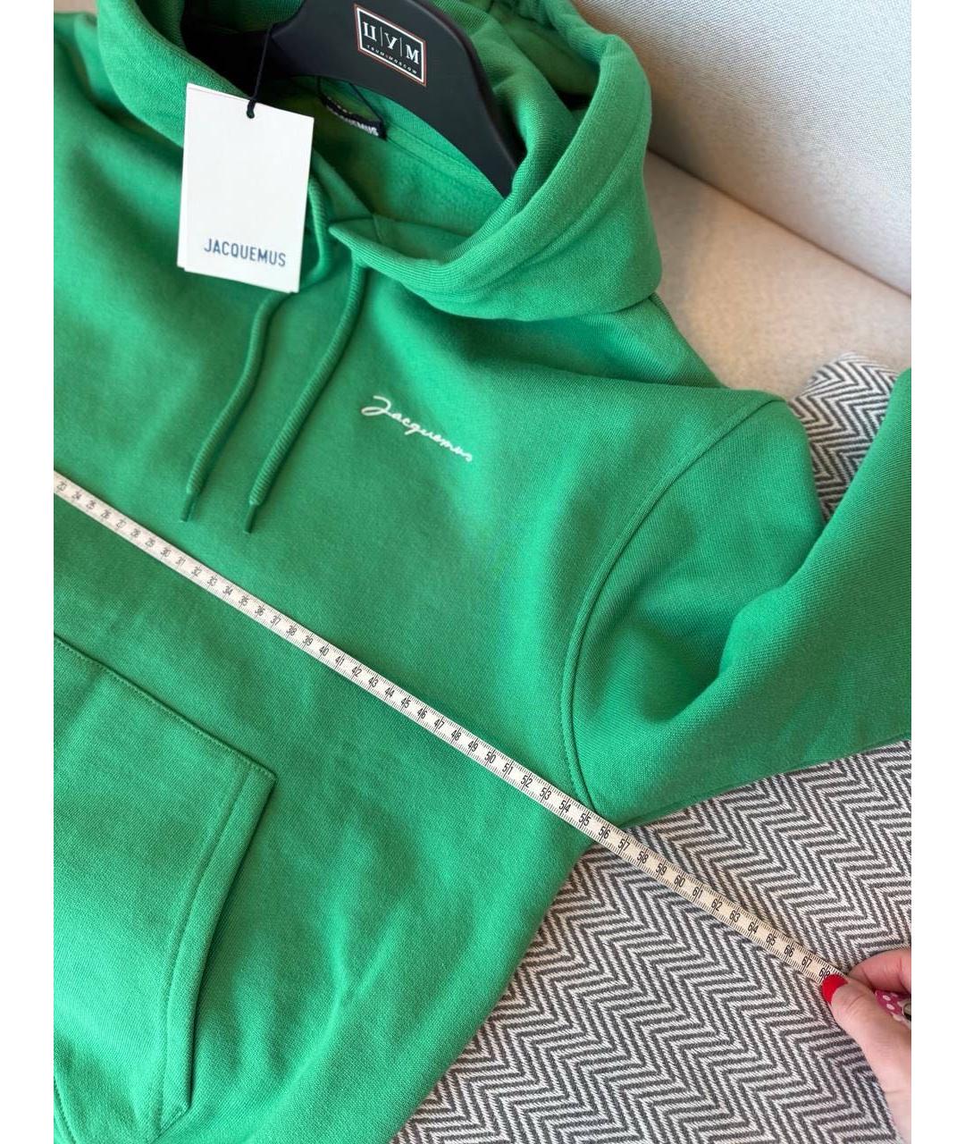 JACQUEMUS Зеленый джемпер / свитер, фото 6