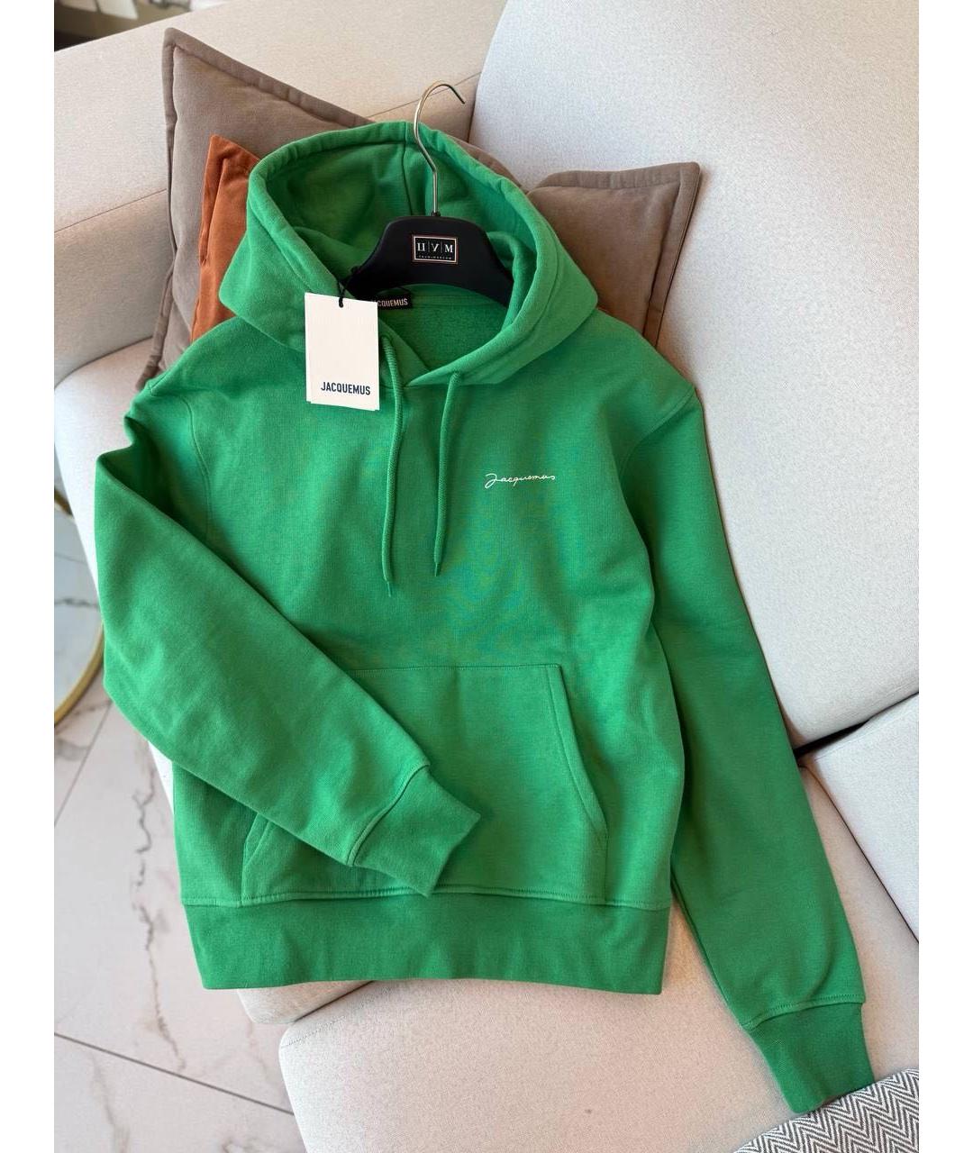 JACQUEMUS Зеленый джемпер / свитер, фото 2