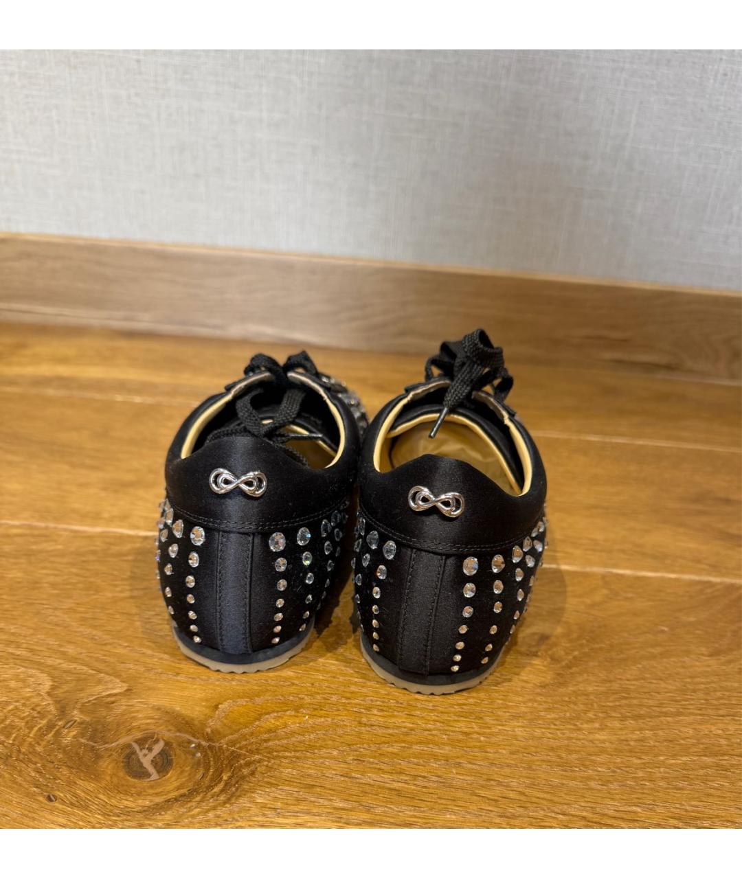 MACH&MACH Черные текстильные кеды, фото 4