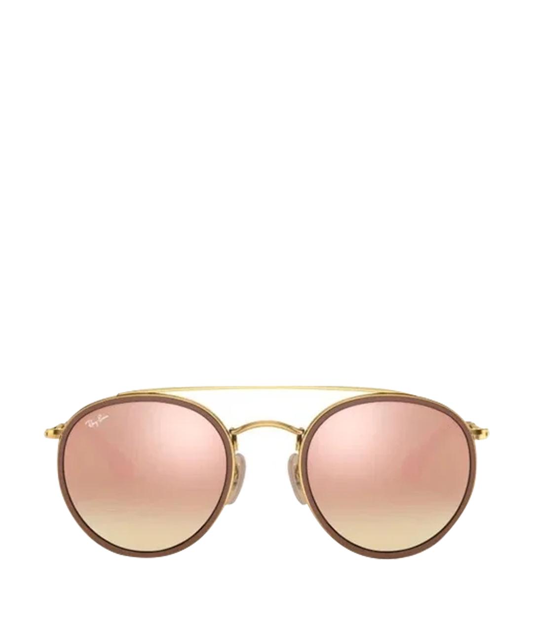 RAY BAN Коричневые солнцезащитные очки, фото 1