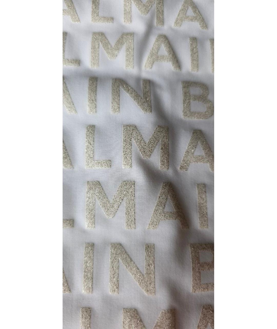 BALMAIN Бежевый полиамидовый купальник, фото 5