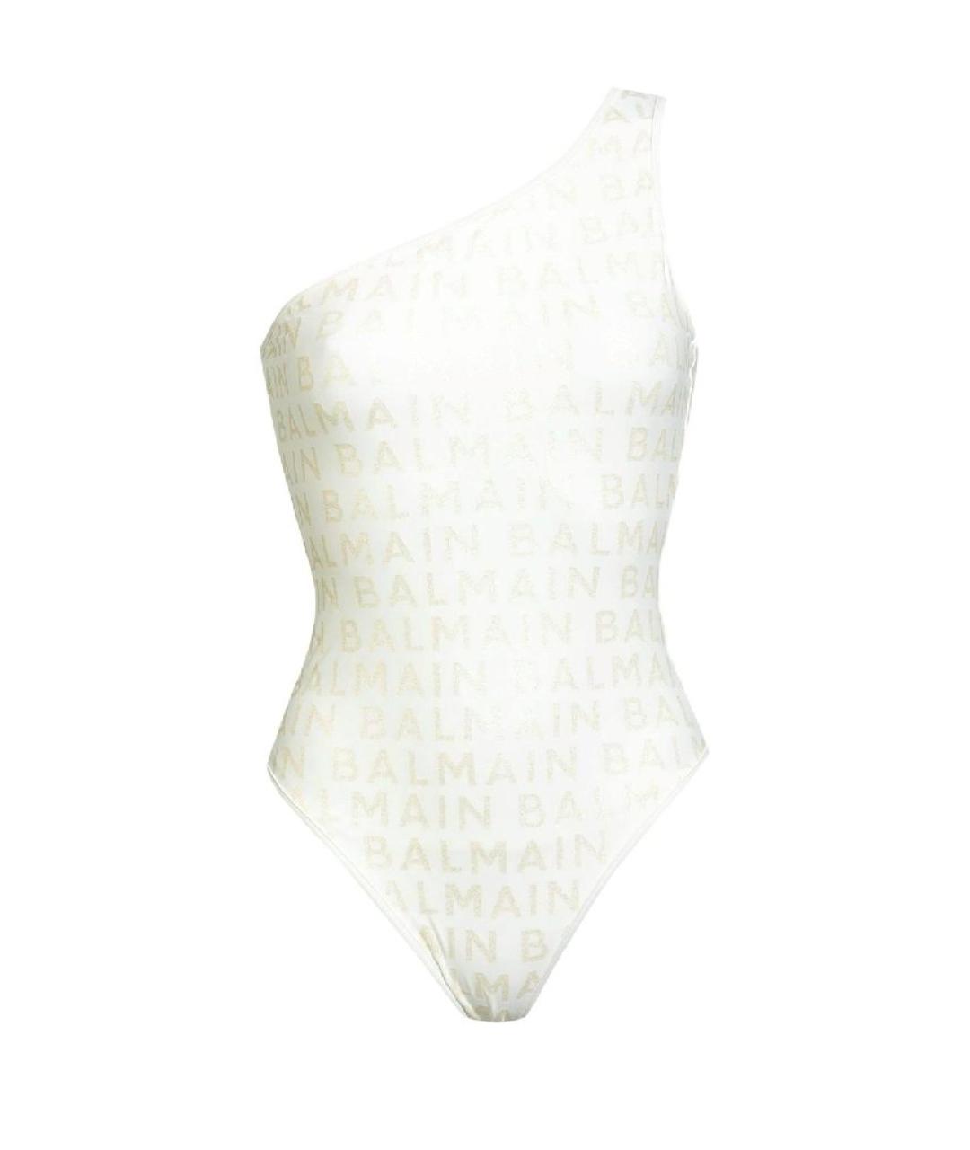 BALMAIN Бежевый полиамидовый купальник, фото 1