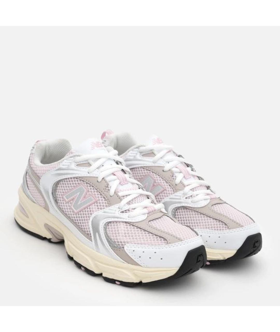 NEW BALANCE Розовые текстильные кроссовки, фото 2
