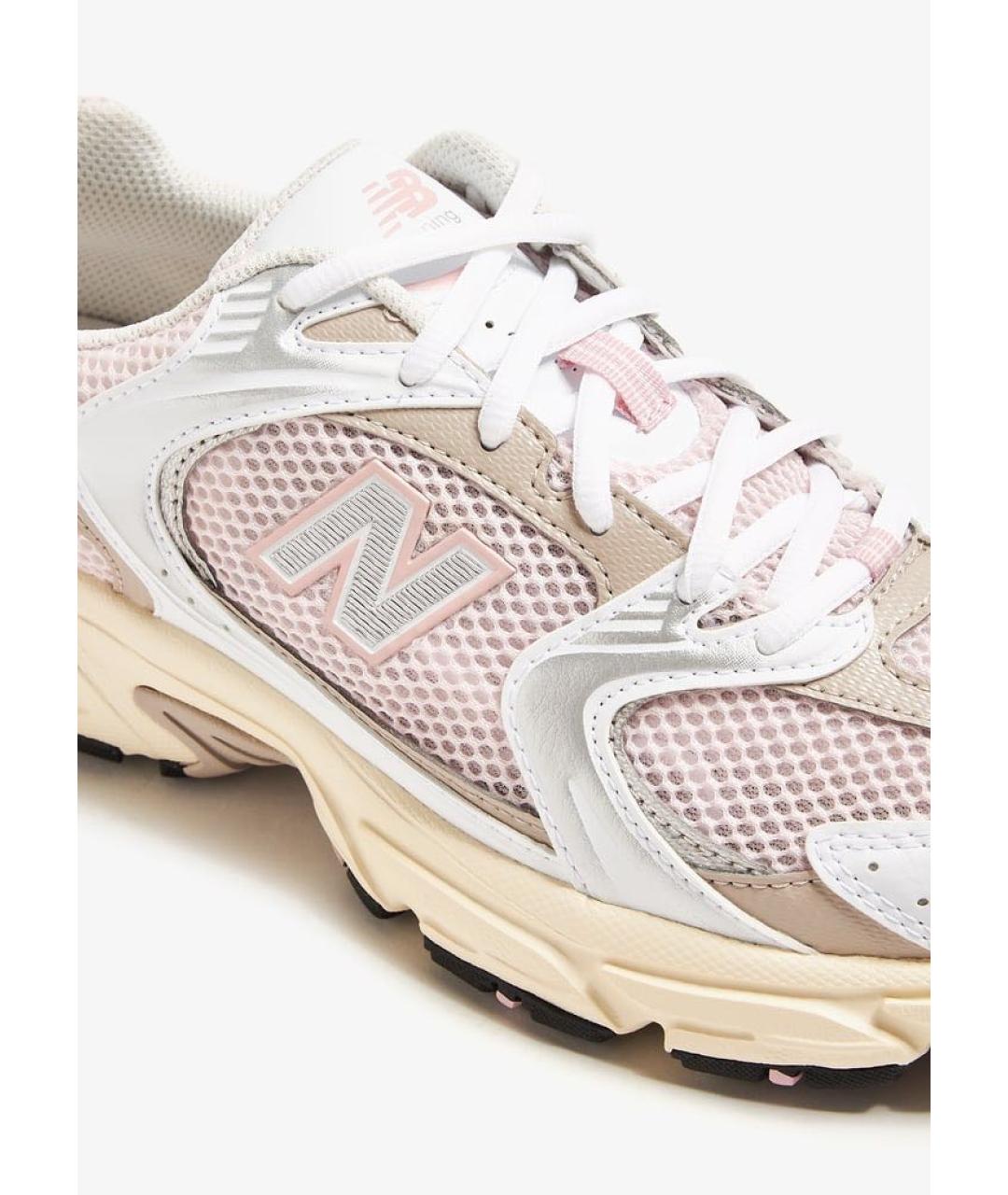 NEW BALANCE Розовые текстильные кроссовки, фото 6