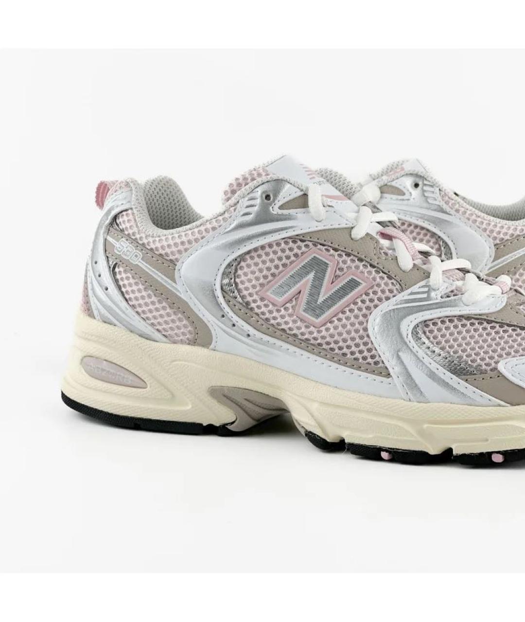 NEW BALANCE Розовые текстильные кроссовки, фото 7