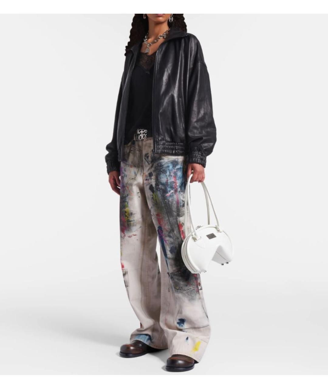 ACNE STUDIOS Черная кожаная куртка, фото 8